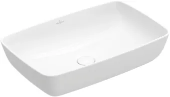 Villeroy & Boch Artis Раковина для установки на столешницу, 580 x 385 x 130 mm, Альпийский белый, без перелива, нешлифованный 41725801