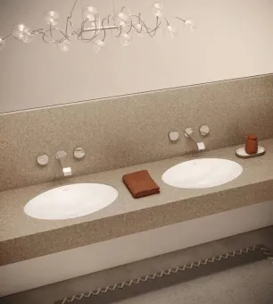 Villeroy & Boch Evana Раковина для установки под столешницу, 500 x 350 x 200 mm, Альпийский белый, с переливом 61470001