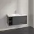 Villeroy & Boch Skyla КОМПЛЕКТ Тумба под раковину, 1 выдвижной ящик, 972 x 436 x 439 mm, Graphite +Skyla Pаковина для установки на тумбу, 1000 x 470 x 165 mm, с переливом, Альпийский белый C79000VR+5A51A501