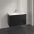 Villeroy & Boch Skyla Тумба под раковину, 2 выдвижных ящика, 972 x 596 x 439 mm, Soft Green +Skyla Pаковина для установки на тумбу, 1000 x 470 x 165 mm, с переливом, Альпийский белый C79900VL+5A51A501