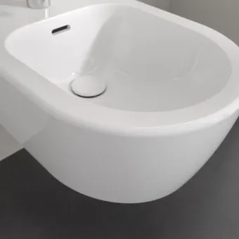 Villeroy & Boch Skyla Биде, настенный, 370 x 530 mm, Альпийский белый 44820001