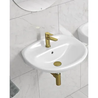 Gustavsberg Epic Смеситель для раковины матовая латунь GB41219951 24