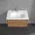 Villeroy & Boch Skyla КОМПЛЕКТ Тумба под раковину, 2 выдвижных ящика, 772 x 596 x 439 mm, Oak Kansas +Skyla Pаковина для установки на тумбу, 800 x 460 x 160 mm, с переливом, Альпийский белый C78600RH+5A518001
