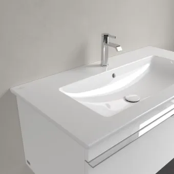 Villeroy & Boch Venticello Pаковина для установки на тумбу, 1000 x 500 x 170 mm, с переливом, Альпийский белый 4104AL01