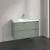 Villeroy & Boch Skyla Тумба под раковину, 2 выдвижных ящика, 972 x 596 x 439 mm, Soft Green +Skyla Pаковина для установки на тумбу, 1000 x 470 x 165 mm, с переливом, Альпийский белый C79900AF+5A51A501