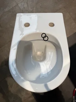 Villeroy & Boch Subway 2.0 Унитаз с открытым смывным краем, настенный, Белый CeramicPlus, с сиденьем 5614R2R1 НОМЕР 24 Уценка