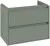Villeroy & Boch Skyla КОМПЛЕКТ Тумба под раковину, 2 выдвижных ящика, 772 x 596 x 439 mm, Soft Green +Skyla Pаковина для установки на тумбу, 800 x 460 x 160 mm, с переливом, Альпийский белый C79600AF+5A518001