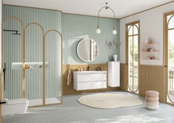 Villeroy & Boch Skyla Комбинированная упаковка подвесной унитаз пр. со смывом TwistFlush[e³],с сиденьем Альпийский белый 4682CL01