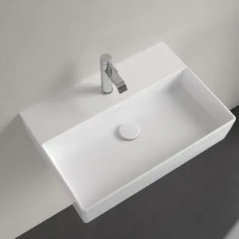 Villeroy & Boch  Memento 2.0 Pаковина, 600 x 420 x 135 mm, Альпийский белый CeramicPlus, без перелива 4A226LR1