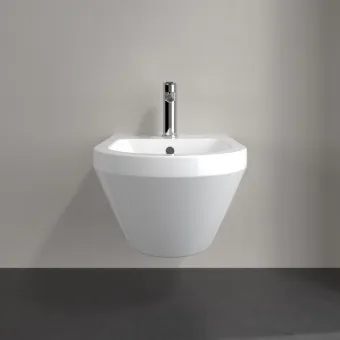Villeroy & Boch Architectura Биде, настенный, 370 x 530 mm, Альпийский белый 74870001