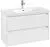 Villeroy & Boch Skyla Тумба под раковину, 2 выдвижных ящика, 972 x 596 x 439 mm, Brilliant White +Skyla Pаковина для установки на тумбу, 1000 x 470 x 165 mm, с переливом, Альпийский белый C79900VE+5A51A501
