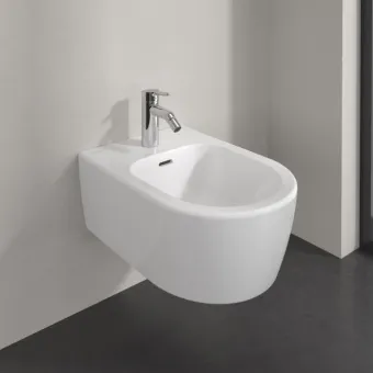 Villeroy & Boch Skyla Биде, настенный, 370 x 530 mm, Альпийский белый 44820001