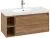 Villeroy & Boch Skyla КОМПЛЕКТ Тумба под раковину, 1 выдвижной ящик, 972 x 436 x 439 mm, Oak Kansas +Skyla Pаковина для установки на тумбу, 1000 x 470 x 165 mm, с переливом, Альпийский белый C79000RH+5A51A501