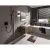 Hansgrohe Vivenis Смеситель для ванны, однорычажный, скрытого монтажа, матовый черный 75415670 Hansgrohe Vivenis Смеситель для ванны, однорычажный, скрытого монтажа, матовый черный 75415670
