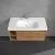 Villeroy & Boch Skyla КОМПЛЕКТ Тумба под раковину, 1 выдвижной ящик, 972 x 436 x 439 mm, Oak Kansas +Skyla Pаковина для установки на тумбу, 1000 x 470 x 165 mm, с переливом, Альпийский белый C79000RH+5A51A501