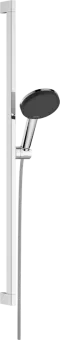 Hansgrohe Raindance Alive Select S Душевой набор 125 3jet EcoSmart со штангой Unica E Puro 90 см и слайдером, хром 24601000