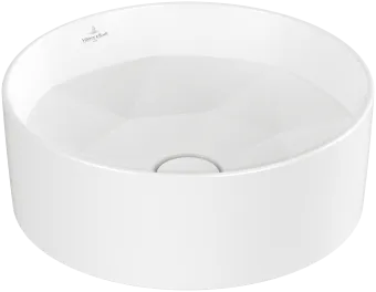 Villeroy & Boch Octagon Pаковина на столешницу, 400x400mm Белая матовая, 417040S3