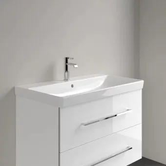 Villeroy & Boch Avento Pаковина для установки на тумбу, 800 x 470 x 165 mm, Альпийский белый, с переливом, нешлифованный 41568001
