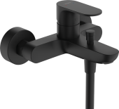 Hansgrohe Rebris S Смеситель для ванны, однорычажный, внешнего монтажа, матовый черный 72440670