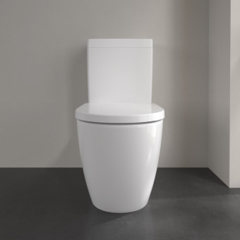 Villeroy & Boch Subway 3.0 Чаша напольного унитаза,с открытым смывным краем, с TwistFlush белый 4672T001