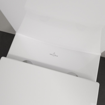 Villeroy & Boch Subway 3.0 Чаша напольного унитаза,с открытым смывным краем, с TwistFlush белый 4672T001