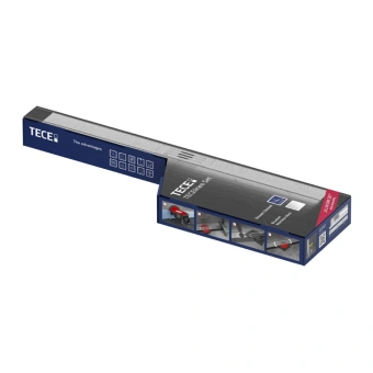 TECElineo 15301100 Комплект для монтажа душевого профиля нержавеющая сталь, сатин, 1000 мм