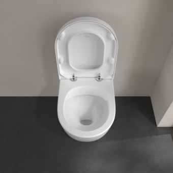 Villeroy & Boch Subway 2.0 Приставной унитаз, настенный, смыв DirectFlush, Альпийский белый 5602R001