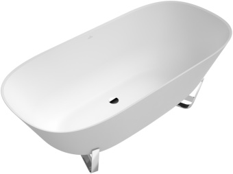 Villeroy & Boch Antheus Ванна Duo, 1750 x 800 mm, Белый матовый UBQ175ANH7F400V-RW