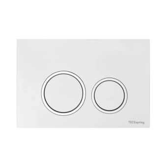 TECE S955103 Комплект для установки подвесного унитаза: застенный модуль TECEspring, пластиковая панель смыва TECEspring R, белая глянцевая (снято с производства, заменено на артикул S401103)