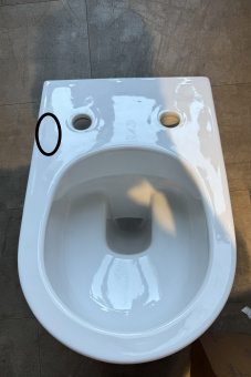 Villeroy & Boch Subway 2.0 Унитаз с открытым смывным краем, настенный, Белый CeramicPlus, без сиденья 5614R0R1 НОМЕР 22 Уценка