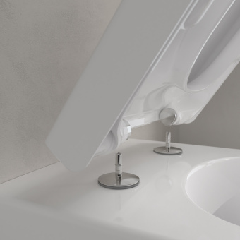 Villeroy & Boch Subway 2.0 Приставной унитаз, настенный, смыв DirectFlush, Альпийский белый 5602R001
