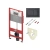 TECE 9400414 TECEbase BASE 2.0 Комплект инсталляции 4 в 1 с панелью смыва ТЕСЕnow, цвет черный матовый, для установки подвесного унитаза TECE 9400414 TECEbase BASE 2.0 Комплект инсталляции 4 в 1 с панелью смыва ТЕСЕnow, цвет черный матовый, для установки подвесного унитаза