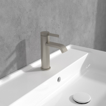 Villeroy & Boch Dawn Смеситель для раковины, Brushed Nickel TVW10610315264