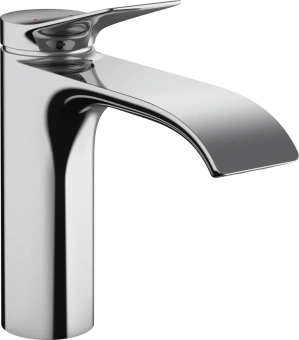 Hansgrohe Vivenis Смеситель для раковины 110, однорычажный, хром, со сливным гарнитуром, 75020000