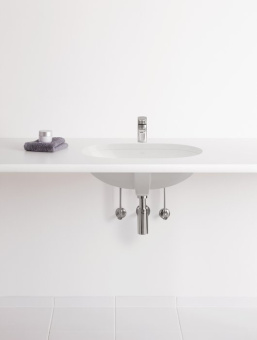 Villeroy & Boch O.novo Раковина для установки под столешницу, 650 x 400 x 208 mm, Альпийский белый CeramicPlus, с переливом, нешлифованный 416260R1