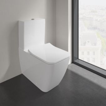 Villeroy & Boch Venticello Чаша напольного унитаза, смыв DirectFlush, Альпийский белый 4612R001