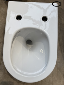 Villeroy & Boch Subway 3.0 Унитаз подвесной, настенный, с TwistFlush, Альпийский белый CeramicPlus ссиденьем НОМЕР 16 Уценка