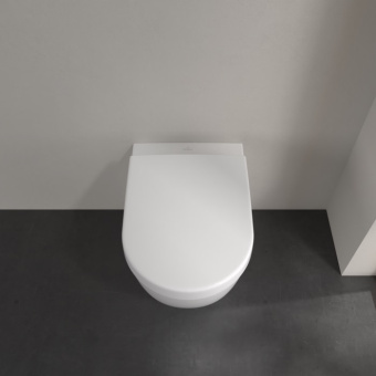 Villeroy & Boch Subway 2.0 Приставной унитаз, настенный, смыв DirectFlush, Альпийский белый 5602R001
