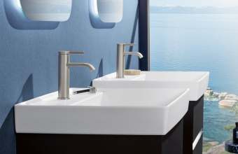Villeroy & Boch Dawn Смеситель для раковины, Brushed Nickel TVW10610315264