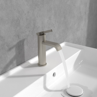Villeroy & Boch Dawn Смеситель для раковины, Brushed Nickel TVW10610315264