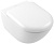Villeroy & Boch Antao Унитаз с открытым смывным краем, настенный, смыв TwistFlush, Stone White (Белый матовый) CeramicPlus, без сиденья 4674T0RW
