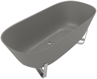 Villeroy & Boch Antheus Ванна Duo, 1750 x 800 mm, Grey UBQ175ANH7F400V-3S