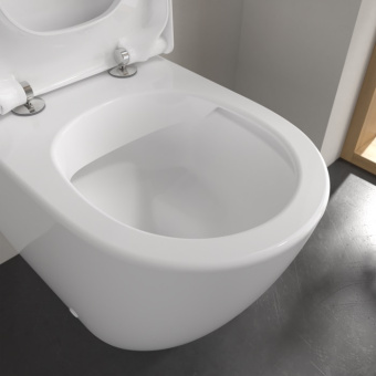 Villeroy & Boch Subway 2.0 Приставной унитаз, настенный, смыв DirectFlush, Альпийский белый 5602R001