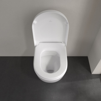 Villeroy & Boch Subway 2.0 Приставной унитаз, настенный, смыв DirectFlush, Альпийский белый 5602R001